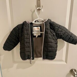 Cat & Jack Black and Gray Baby Jacket